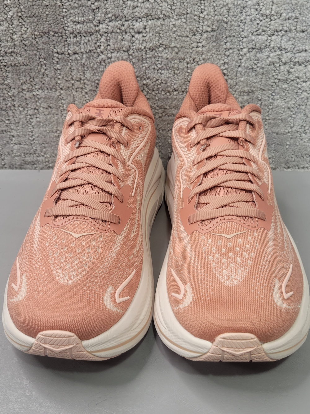 Hoka One One Clifton 10 Women's US Size 8.5B Blush Rose Latte Athletic Sneakers. - Picture 2 of 11